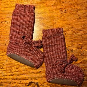 Misha & Puff - Baby Tall Day Hike Booties - Madder Root - 0-6 Months